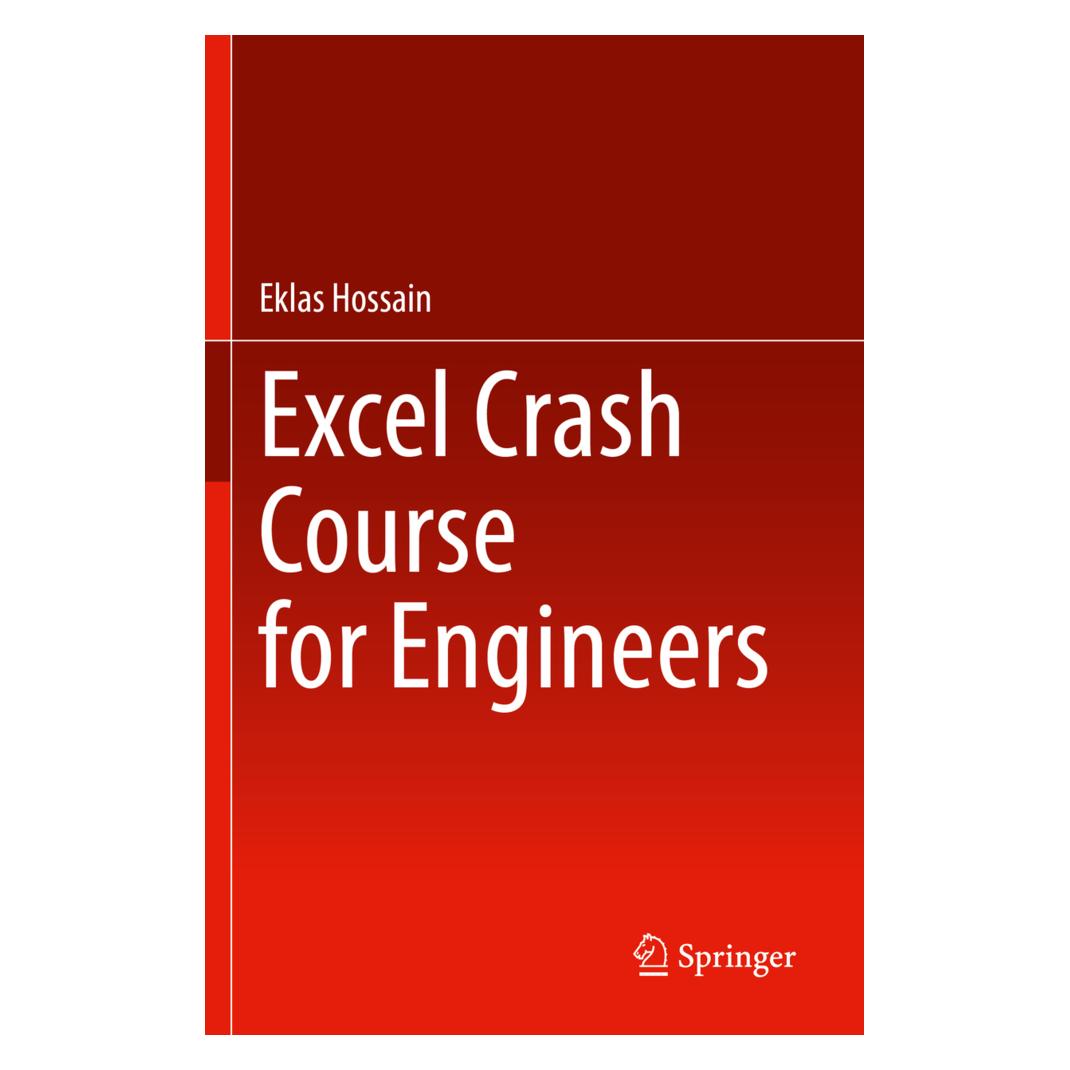 Springer Excel Crash Course for Engineers (Englisch, Softcover, Eklas Hossain) (56827518)