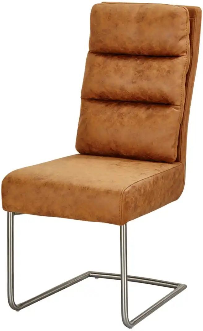 Höffner Schwingstuhl  Tamme ¦ braun ¦ Maße (cm): B: 43 H: 99 T: 62.0