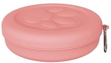 Useful Little Things Portable Travel Pet Food And Water Bowl red 5.5 In X 1.6 In