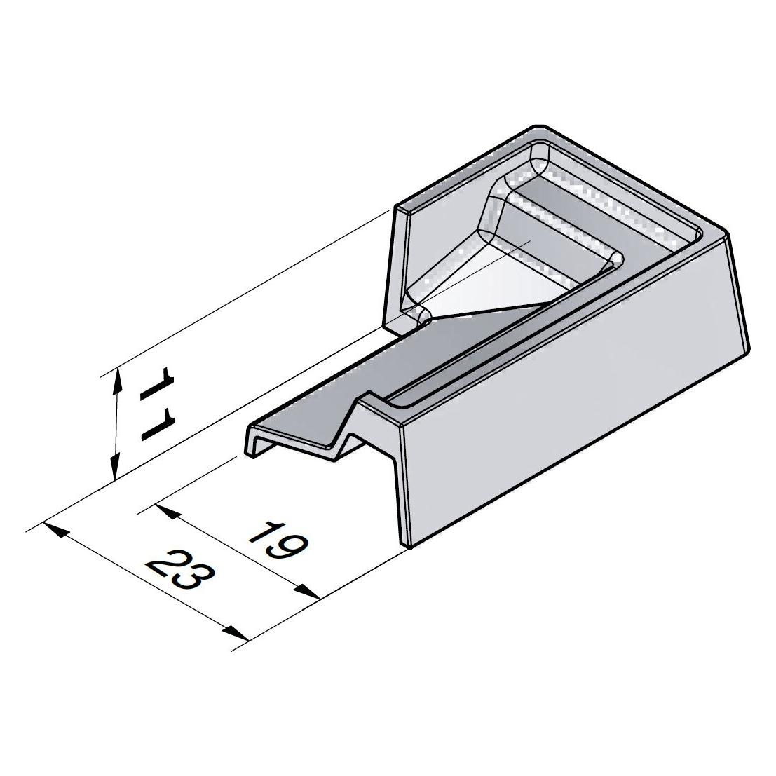 Pauli+Sohn Endkappe 8586 (8586KU134-R)