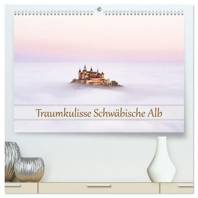 Traumkulisse Schwäbische Alb (hochwertiger Premium Wandkalender 2027 DIN A2 quer), Kunstdruck in Hochglanz