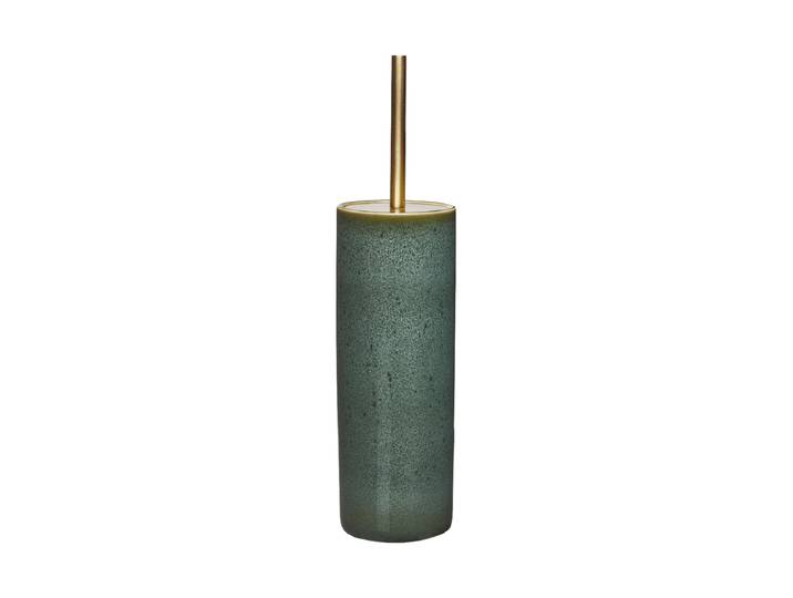 Handgefertigter Design Toilettenbürstenhalter „Ugo“ aus Keramik, Forest Forest, Gold Aquanova