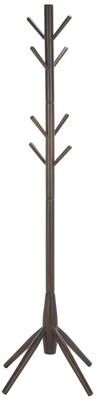 "SAFAVIEH Sergius 71.2-Inch Wood Coat Stand, Modern Home Decor - 18"" W x 18"" D x 71"" H"