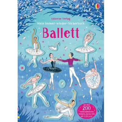 Mein Immer-wieder-Stickerbuch: Ballett, Taschenbuch von Kirsteen Robson, Usborne, 978-1-78941-273-4