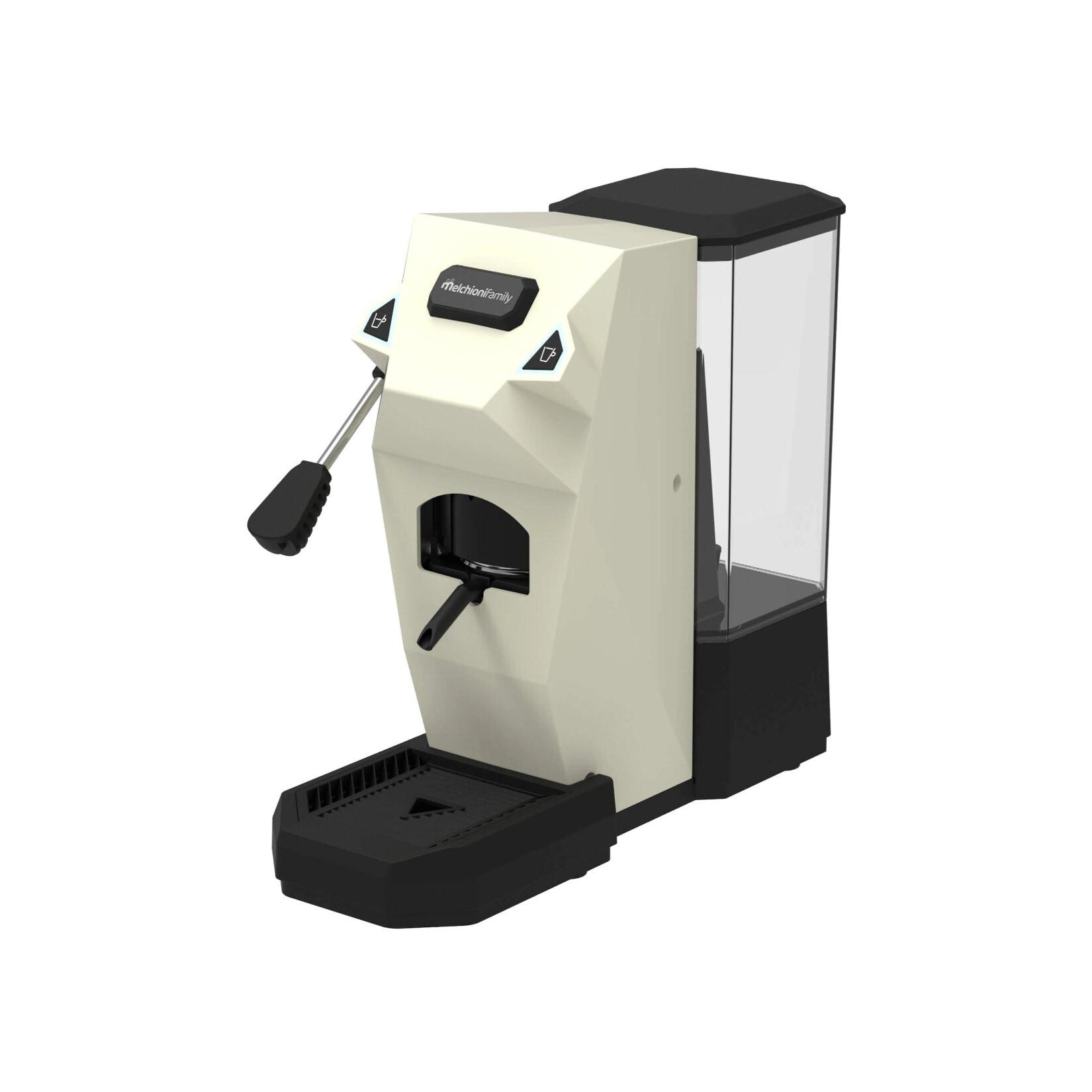 Melchioni Pad Kaffeemaschine 15 Bar 550W 1L Espresso & Lungo