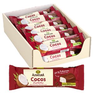 Alnatura Schokoriegel Cocos Zartbitter, BIO, 720g, je 40g, 18 Riegel