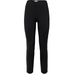 Tchibo - Gemusterte Jacquard-Stretchhose - Damen - Gr. 38 - anthrazit/jacquard