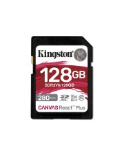 Kingston 128 GB Canvas React Plus SDXC Extended Capacity SD (SDR2V6/128GB)