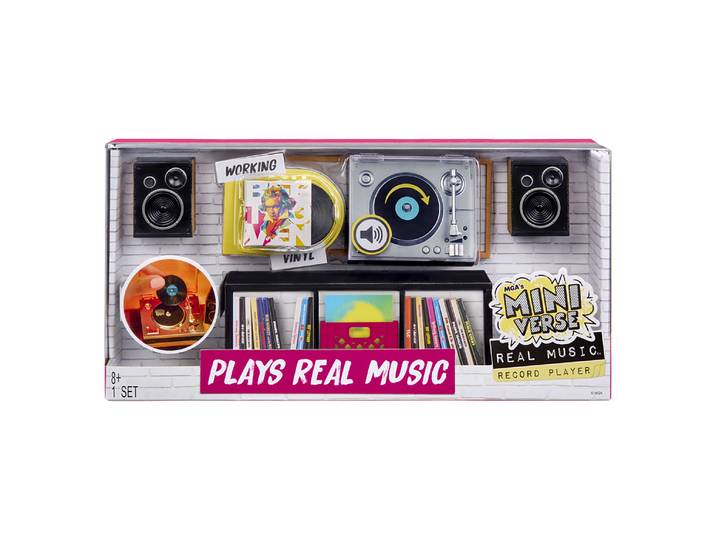 MGA's Miniverse - Real Music Record Players in PDQ Tray
