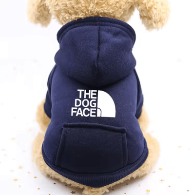 Inspire Picks Cozy Trail Cowboy Pet Sweater For Dogs & Cats navy s