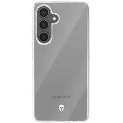 Force Case Schutzhülle für Galaxy S24 Verstärkt FEEL Tryax-System 3D-Einsätze (Samsung Galaxy S24), Smartphone Hülle, Transparent