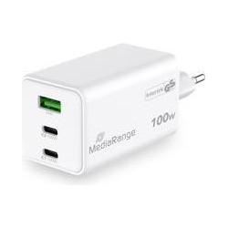 MediaRange MOBILE CHARGER 100W/MRMA123 (100 W, 3 Ports) (MRMA123)