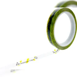SAFEGUARD ESD-Klebeband mit ESD-Warnsymbol, transparent/gelb, 12mm, 36m