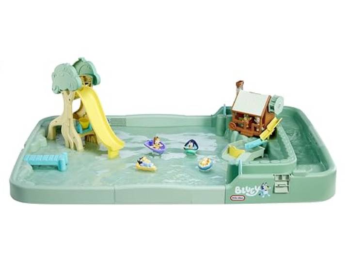 Little Tikes Bluey Bushland Adventure - mit 6 Zubehörteilen, Aktives Spielen mit Bluey, für Jungen und Mädchen von 2-4 Jahre