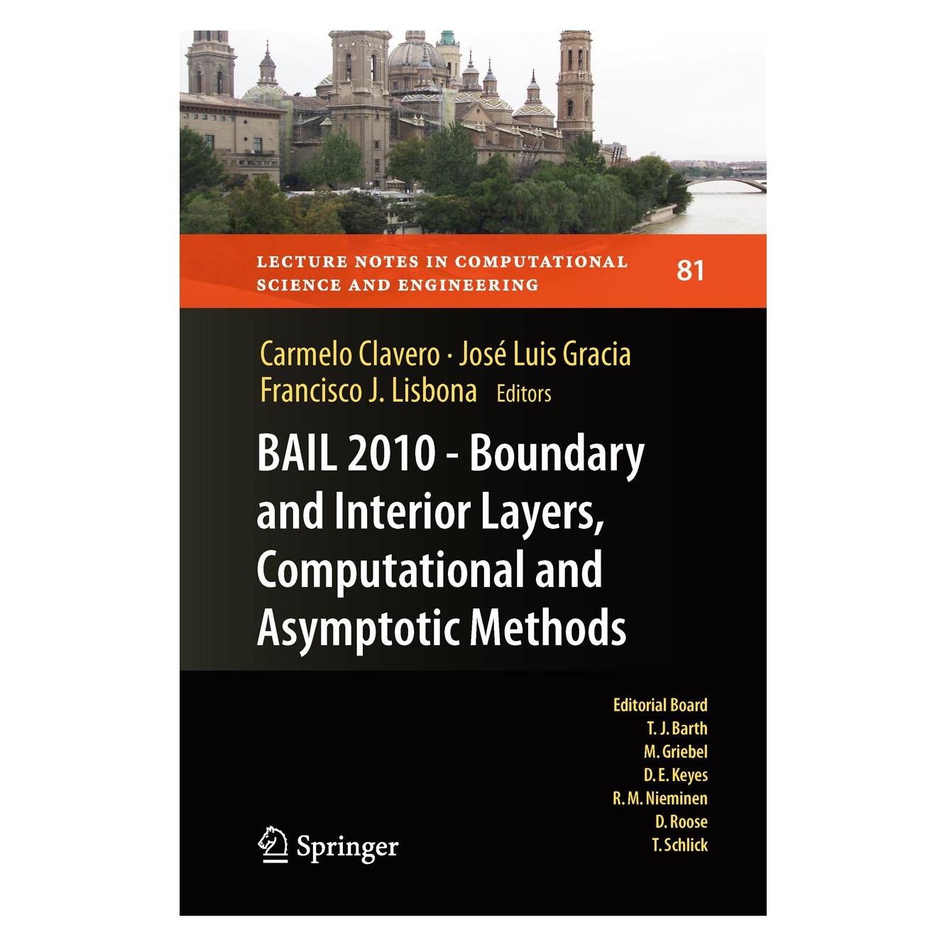 Springer BAIL 2010 - Boundary and Interior Layers, Computational and Asymptotic Methods (Englisch, Hardcover, Carmelo Clavero, Francisco J. Lisbona, José Luis Gracia) (9783642196645)