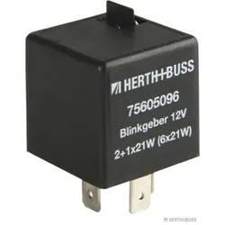 HERTH&BUSS Blinkgeber, 12 V, 6 pins, elektronisch - 75605096