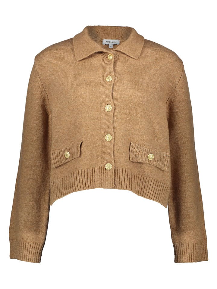 More & More Cardigan in Hellbraun - 36