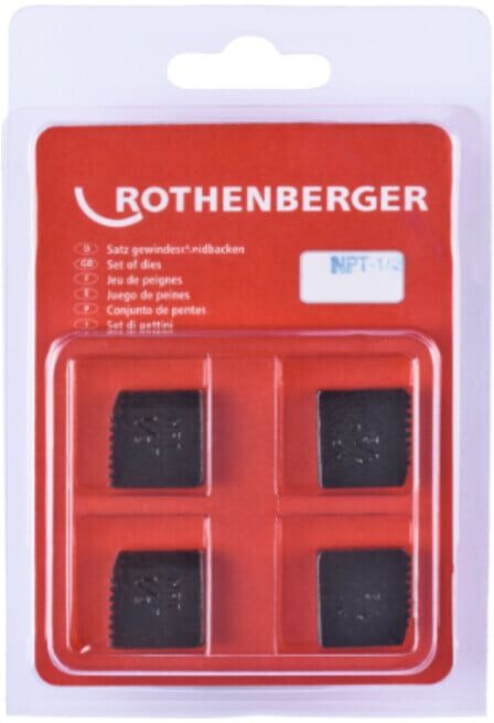 Rothenberger Mâchoires de coupe SC, NPT, 1/2