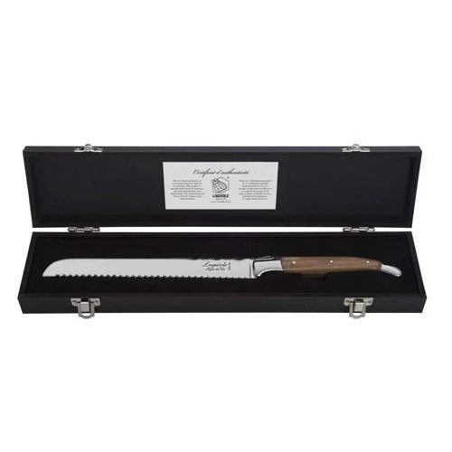 Laguiole Style de Vie Broodmes van Olijfhout
