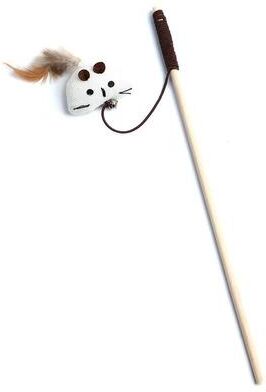 Discount Dollar Deals Interactive Feather Wand Toy For Cats Colorful Fun Pet Toy For Kittens, Ideal For Playtime Bonding triangle
