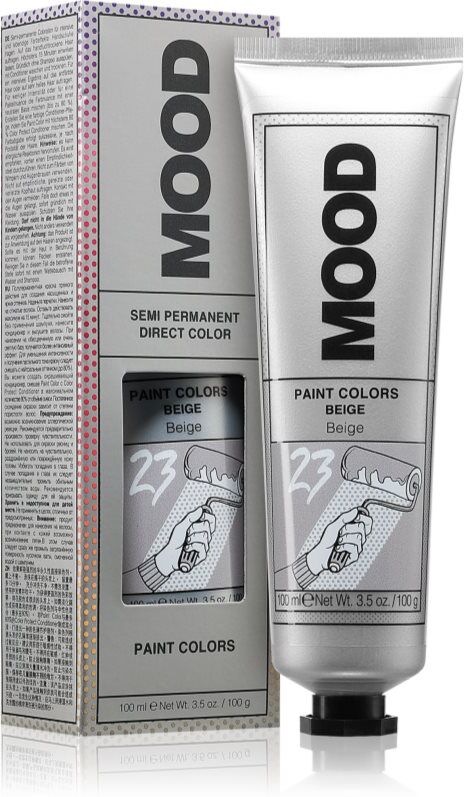 MOOD Paint Colors coloration semi-permanente pour cheveux teinte Beige 100 ml