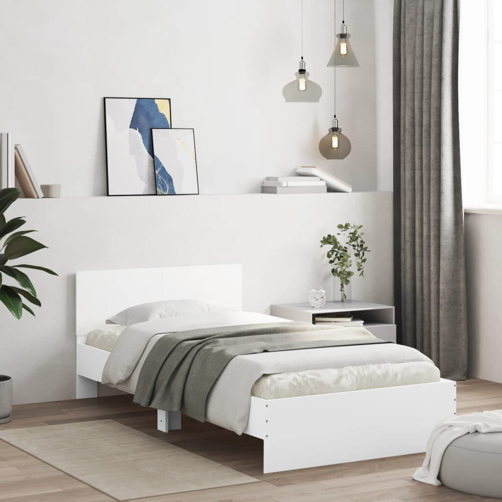 17 Stories Nyleen Bed White EU Single (3'4)