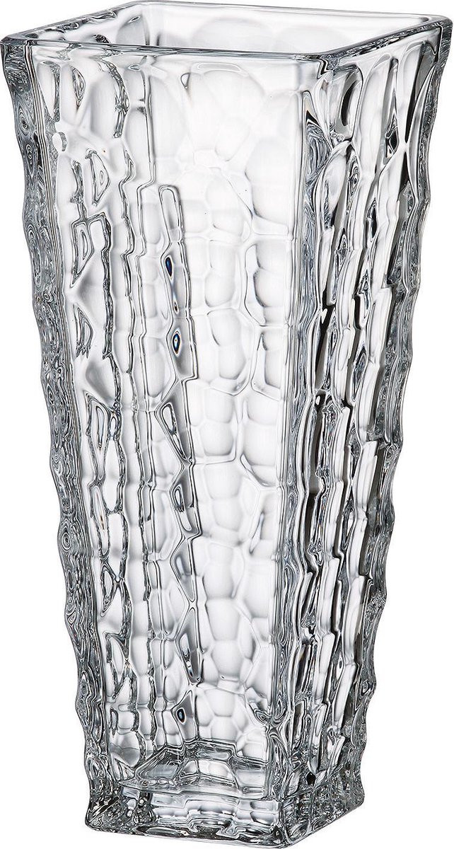 Crystal Bohemia Marble vaas, Hoogte: 30,5 cm
