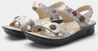 Women's Vienna Sandal by Alegria in Ivory (Size 38 M)