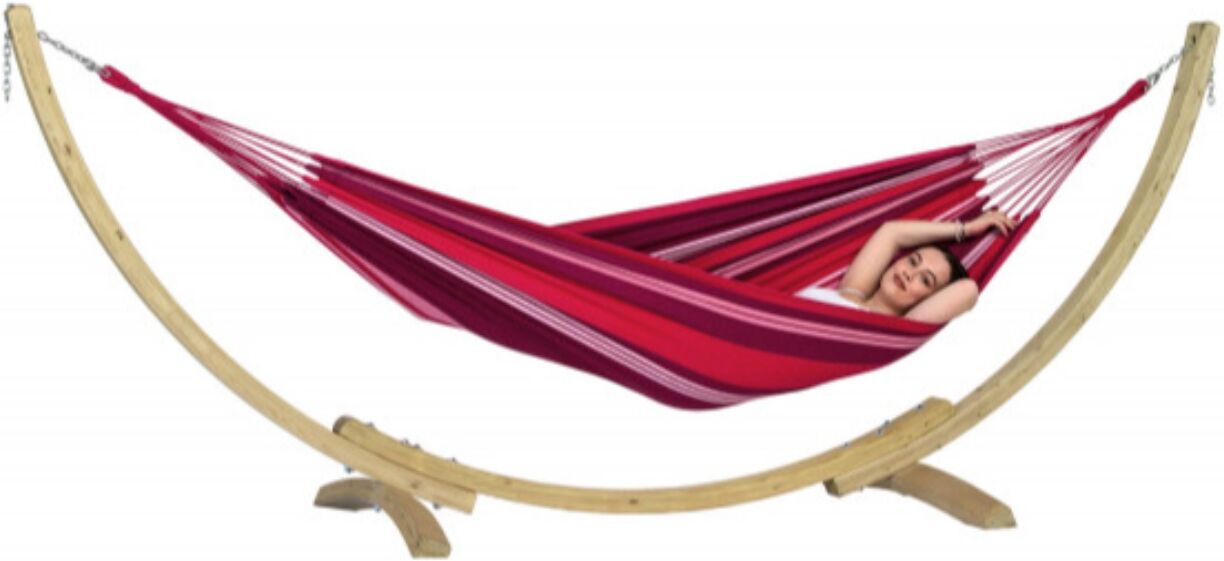 Set hamac SALSA Amazonas + support Apollo en bois