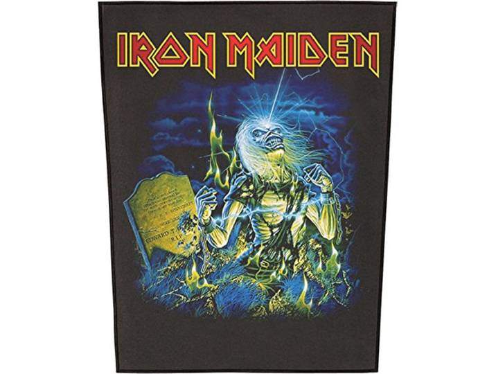 Iron Maiden LIVE After Death Backpatch, zwart, L