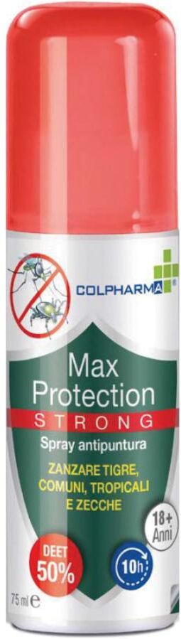 COLPHARMA Srl Colpharma Spray Repellente Antizanzare Max Protection Strong 75ml