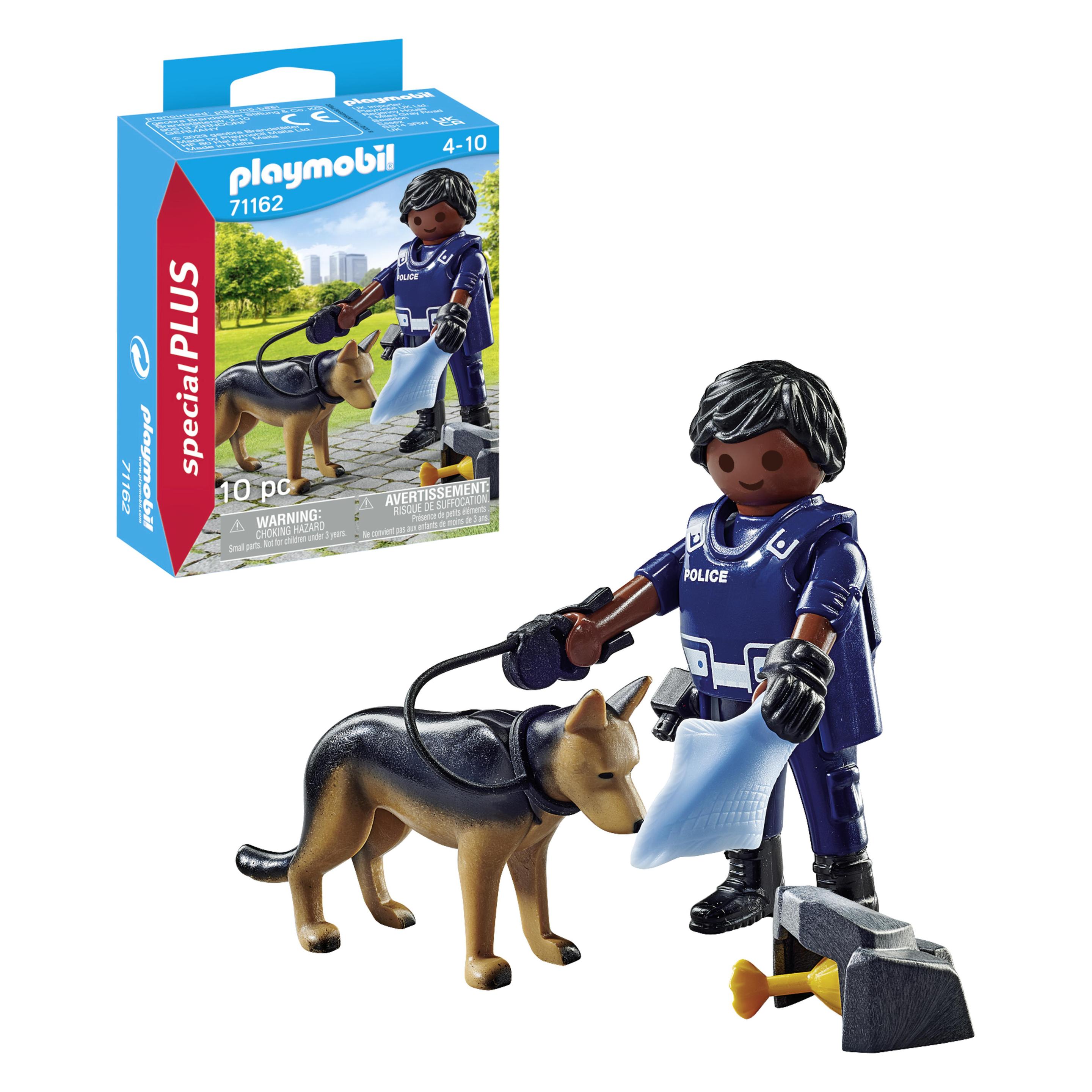 Playmobil Polizist mit Spürhund (71162)