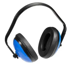 Basic-Kapselgehörschutz "WAVE" 24dB blau/schwarz