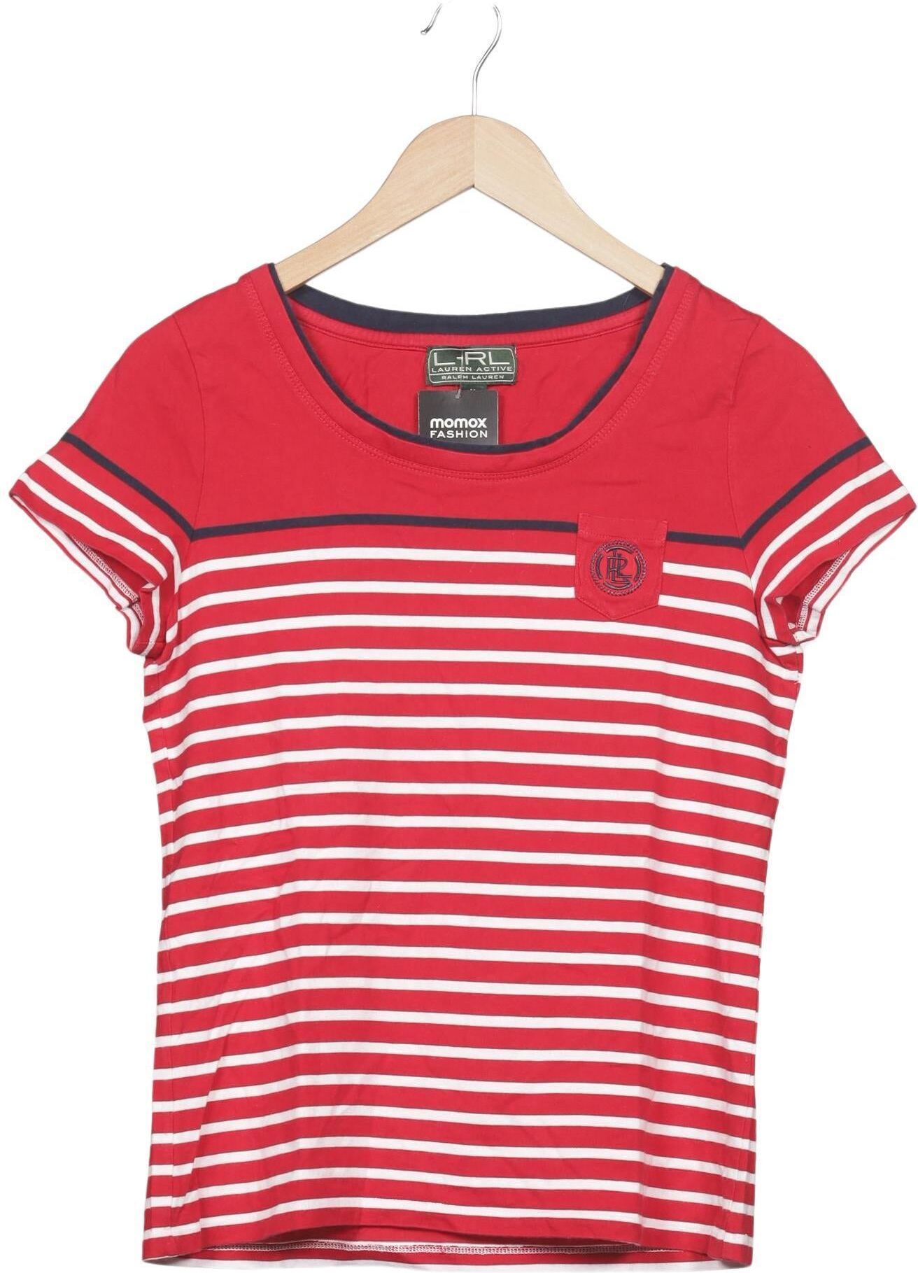 Lauren Ralph Lauren Damen T-Shirt, Mehrfarbig, Gr. M, Baumwolle - Second Hand