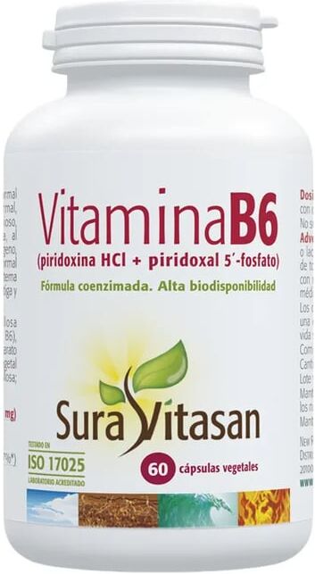 Sura Vitasan Vitamina B6 60 Caps