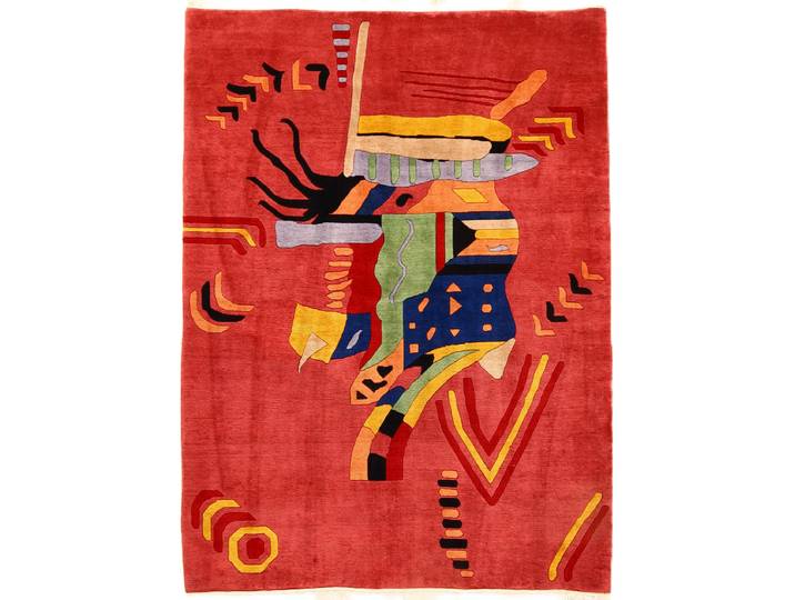 Berber Teppich 174x246 Handgeknüpft Orientteppich Wolle