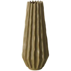 Boltze Vase Plisseo - grün