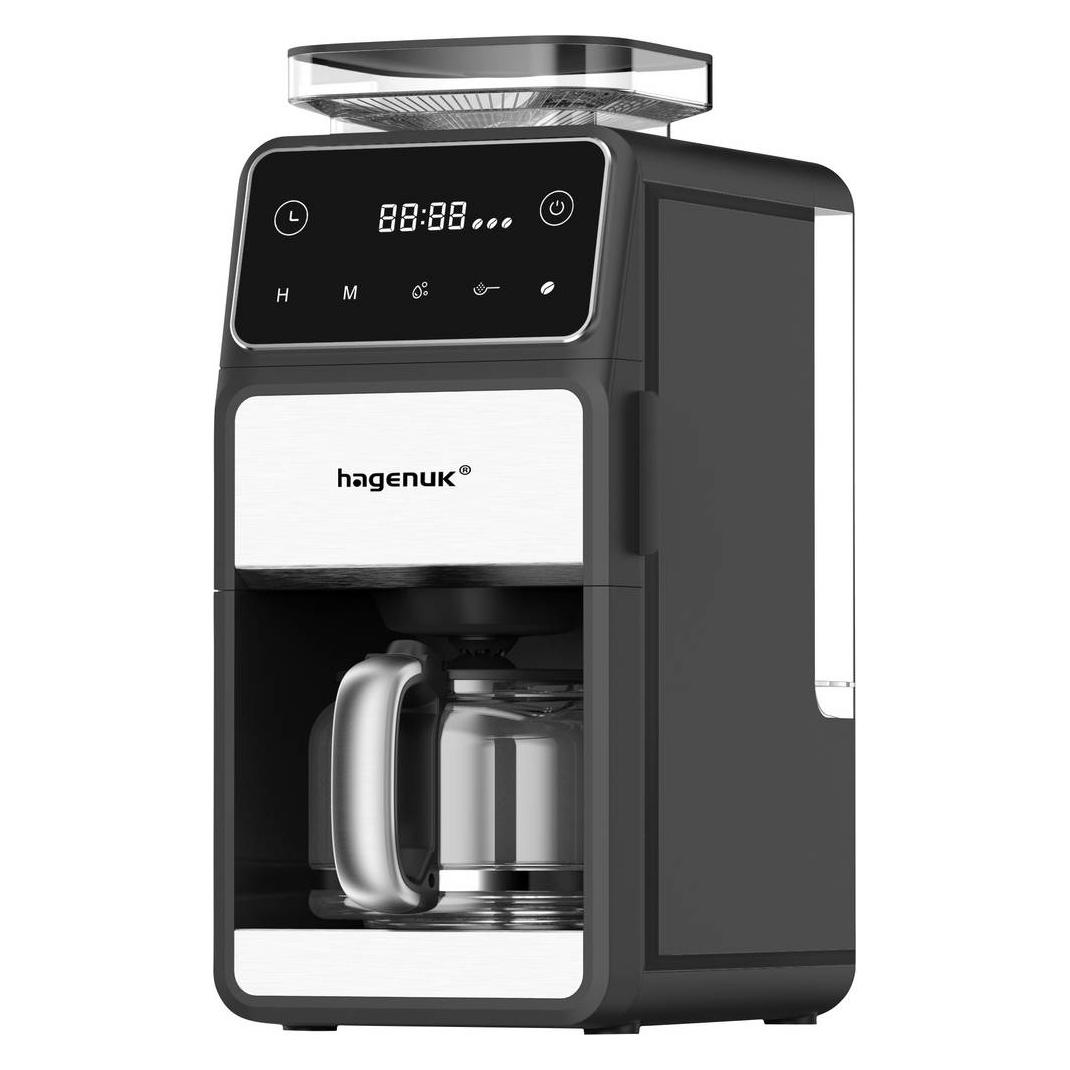 hagenuk Kaffeemaschine mit Mahlwerk, 1,5 l (KMT-1500.1.5L)