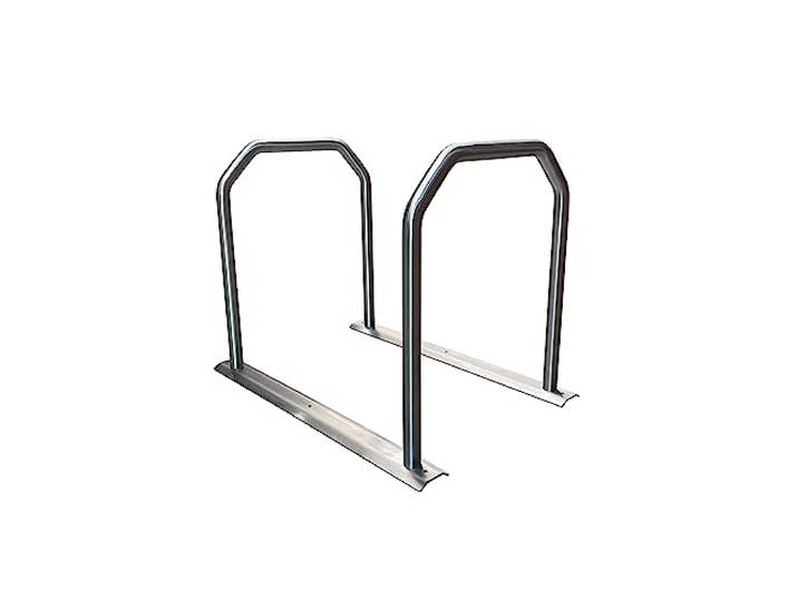 Steland Metallmanufaktur® Fahrradbügel Edelstahl 2 Bügel rostfrei & stabil, keine scharfen Kanten, ideal für E-Bike/MTB, Made in Germany
