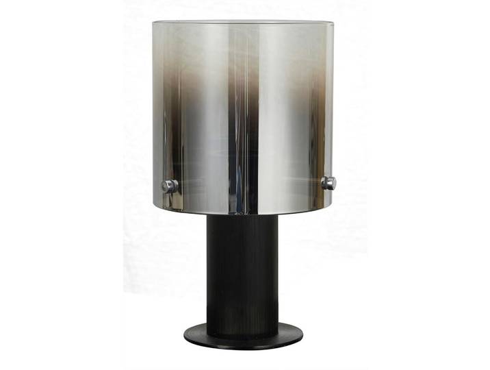 Dieter Knoll Tischleuchte, Schwarz, Metall, Glas, 26 cm, Lampen & Leuchten, Innenbeleuchtung, Tischlampen, Tischlampen