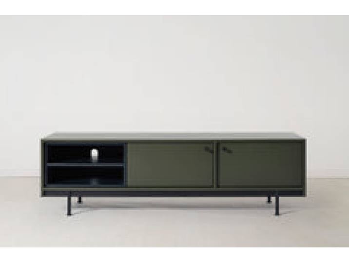 Fernsehschrank 02, Olivgrün
