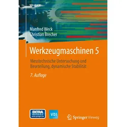 Werkzeugmaschinen 5, Fachbücher von Manfred Weck