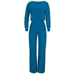 WINSHAPE Damen Functional Comfort Jumpsuit JS101LSC, Größe XXL in Blau Blau