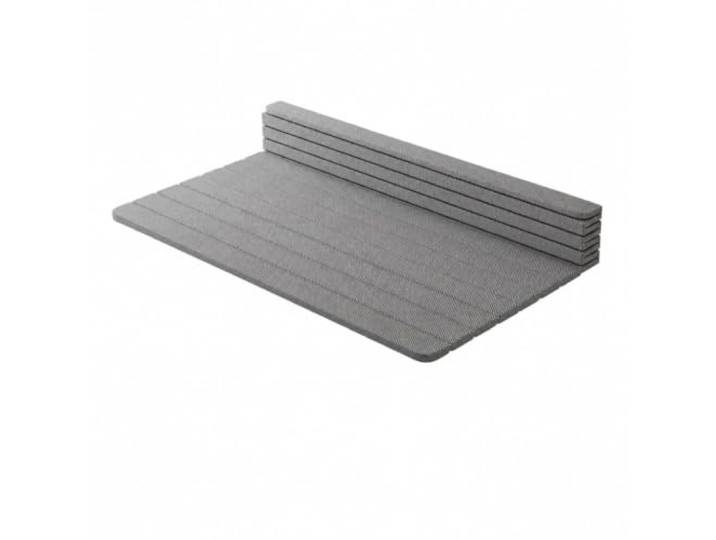 WSJJXS Lattenrost aus Kiefernholz mit atmungsaktivem Bezug Kiefernholz-Latten, 3D-Mesh-Bezug, Faltbar, Abnehmbarer waschbarer Bezug,(150x200)