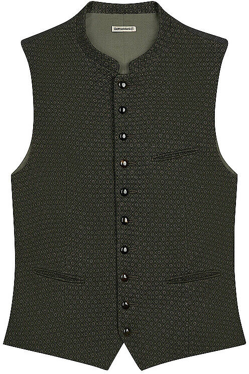 GOTTSEIDANK Trachtengilet KONSTANTIN  olive   48 48
