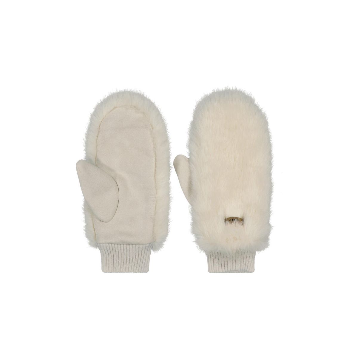 Barts Fur Mitts white (10) 1617010