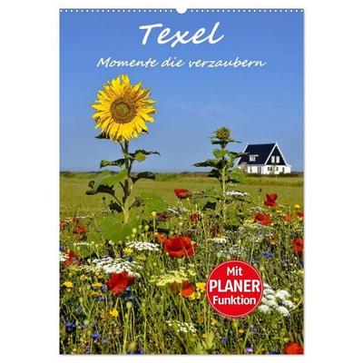 Texel - Momente die verzaubern (Wandkalender 2027 DIN A2 hoch), CALVENDO Monatskalender