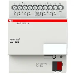 ABB JRA/S2.230.1.1 JRA/S2.230.1.1 Jalousie-/Rollladenaktor, 2fach, 230 V AC, REG 2CDG110129R0011 JRAS223011