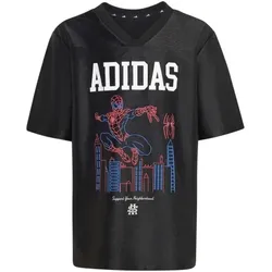 adidas Marvel Spider-Man T-Shirt Kinder - black/white - 122