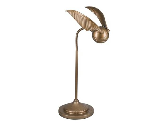 Golden Snitch verstelbare bureaulamp - Officieel gelicentieerde Harry Potter-lamp voor lezen op het nachtkastje, flexibele nek, cadeau voor thuiskantoordecoratie Paladone
